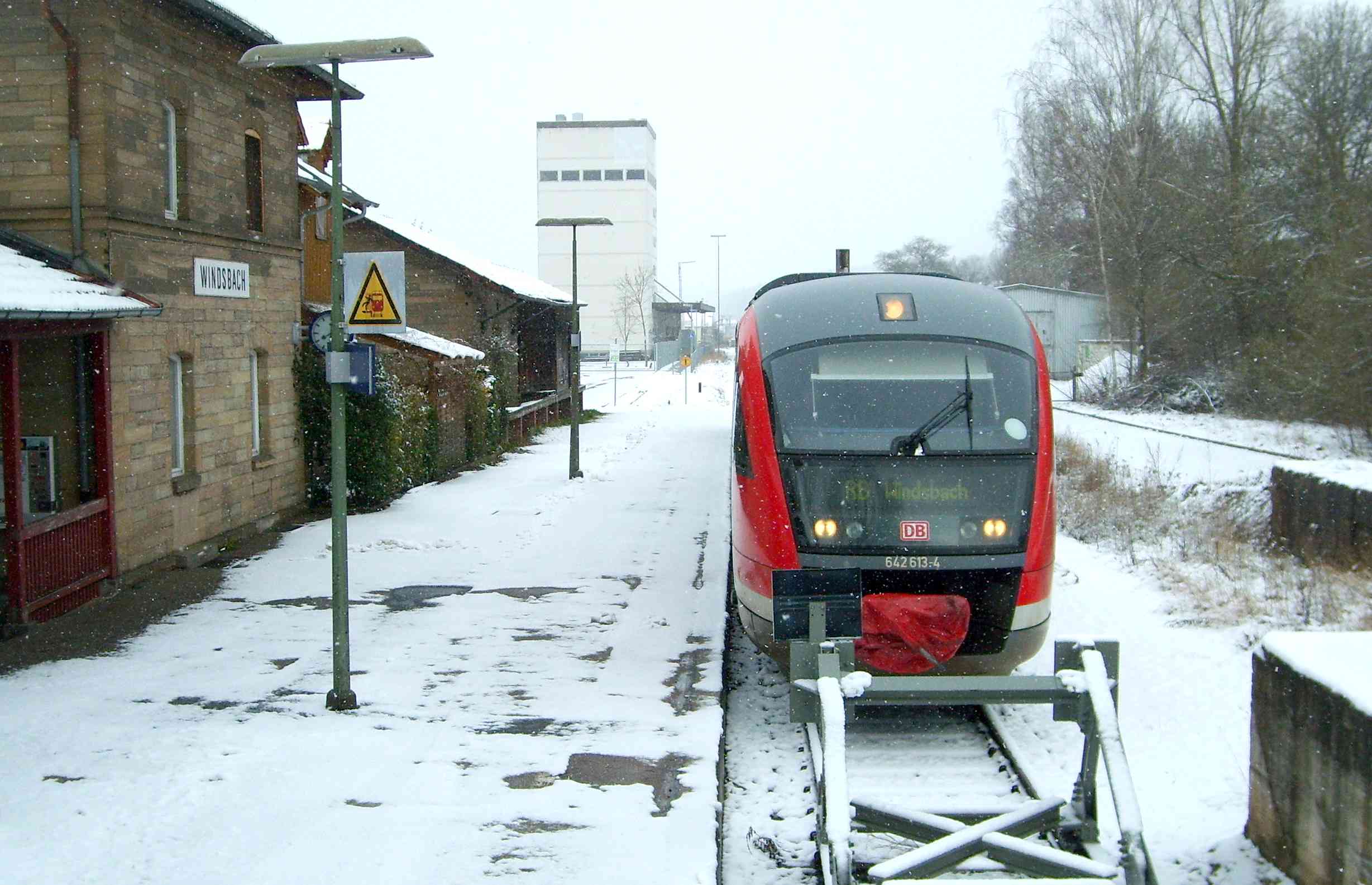 Windsbach im Schnee